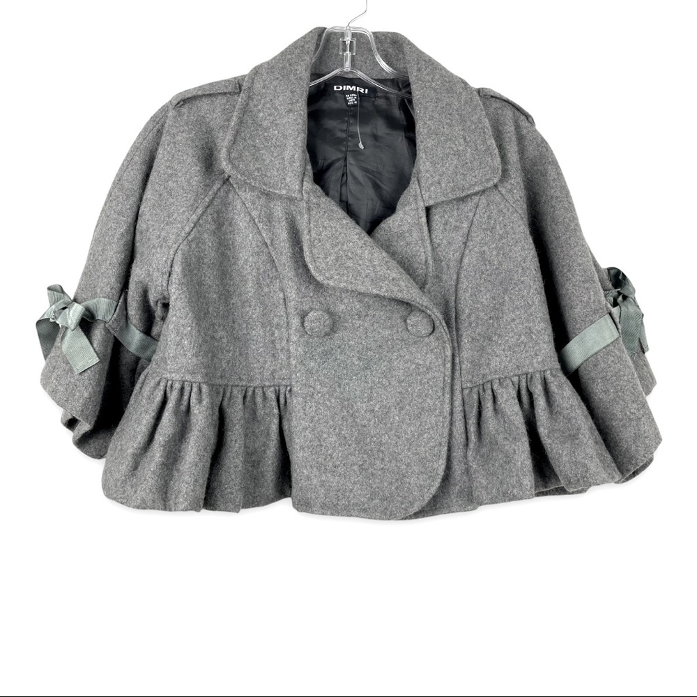Vintage Cropped Wool Jacket